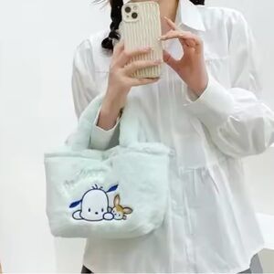 Pochacco plush handbag